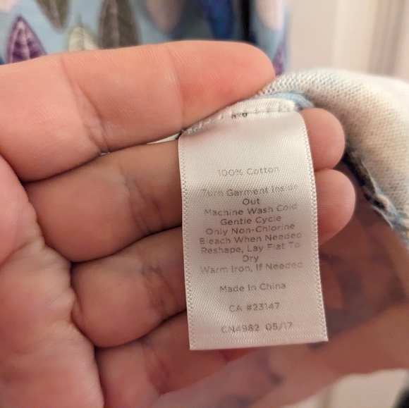 Talbots Multicolor Leaf Pattern Sweater - Picture 8 of 11